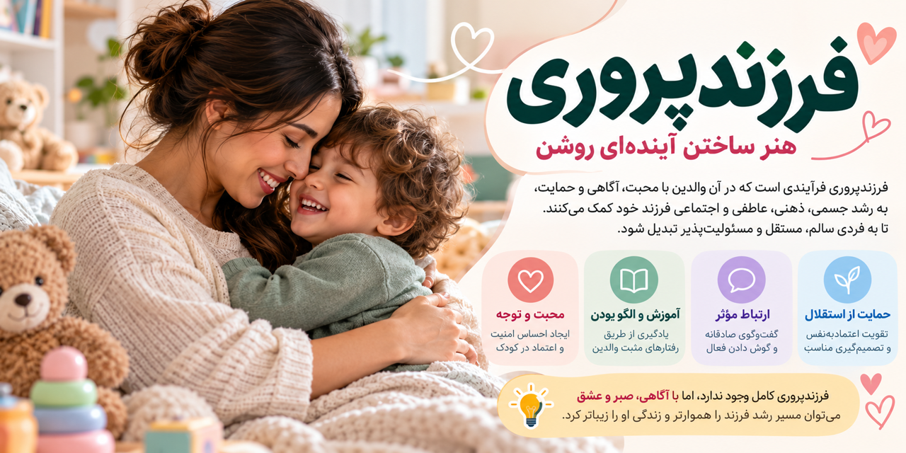 فرزندپروری؛ همراهی برای ساختن آینده‌ای بهتر